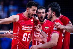 والیبال ایران فینالیست آسیا شد