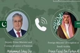 ابراز نگرانی وزرای خارجه پاکستان و عربستان از تحولات منطقه‌ای

