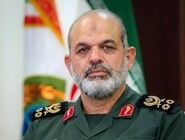 تأکید سردار وحیدی بر ایستادگی و عدم هراس ملت ایران از جنگ