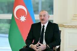 علی‌اف: مراودات ما با ایران عالی است 