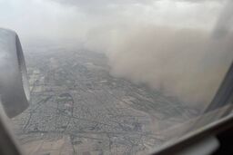 سرعت طوفان در تهران به ۹۰ کیلومتر رسید/ طوفان در مسیر شهرهای شمالی