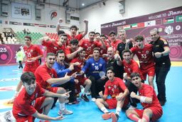 تیم ملی هندبال نوجوانان ایران قهرمان آسیا شد