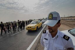 ۵۹۲ تیم گشتی امنیت زائران را از کنگاور تا خسروی تامین می‌کنند