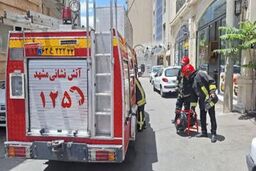 حریق مجتمع تجاری در مشهد بدون مصدوم مهار شد


