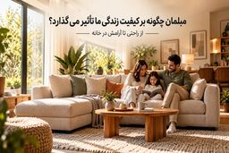مبلمان چگونه بر کیفیت زندگی ما تأثیر می‌گذارد؟ از راحتی تا آرامش در خانه