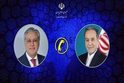 رایزنی تلفنی عراقچی با محمد اسحاق‌دار
