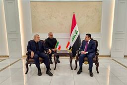 دیدار و گفتگوی لاریجانی با مشاور امنیت ملی عراق