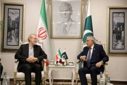 لاریجانی با رئیس جمهور و نخست وزیر پاکستان دیدار کرد
