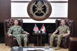 رایزنی فرمانده ارتش لبنان با رئیس سنتکام در بحبوحه مناقشه «توافق چارچوب»


