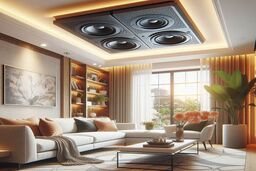صدای یکپارچه با معماری شما: اسپیکرهای سقفی توکار برای فضایی مدرن و هوشمند