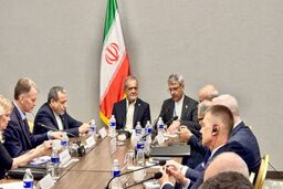 دیدار مدیران ارشد رسانه‌های آمریکایی با رئیس‌جمهور و وزیر امور خارجه+ عکس