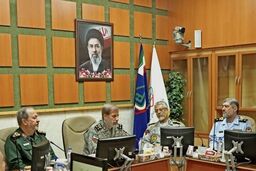 نشست چهار ساعته فرماندهان نظامی درباره دستاوردهای جنگ اخیر