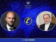 گفت‌وگوی تلفنی وزیران خارجه ایران و فرانسه
