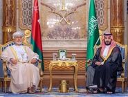رایزنی ولیعهد عربستان و سلطان عمان درباره روابط دوجانبه