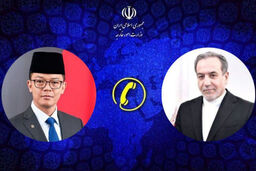 رایزنی تلفنی وزیر امور خارجه ایران و اندونزی