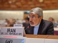 علی بحرینی در ژنو: هیچ کشوری نباید در نظم جهانی جا بماند