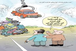 واردات خودروهای کارکرده/کاریکاتور کیوان زرگری